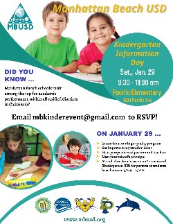 Kinder Info Day graphic